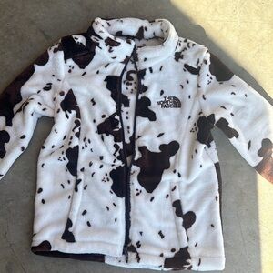 Cow Print North Face Jacket